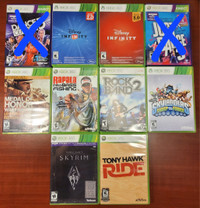 Xbox 360 Games - All In Excellent Condition/Brand New, Sealed