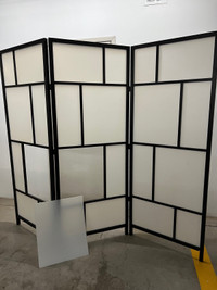 Ikea RISOR room divider - v. good condition, missing one panel 
