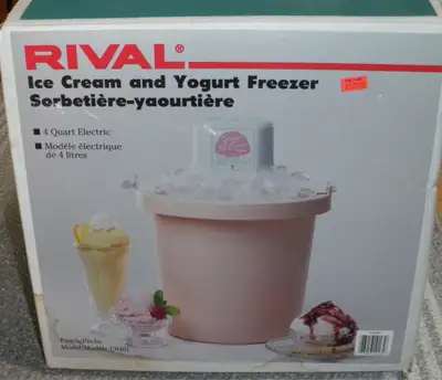 Ice Cream & Frozen Yogurt Maker (4 Qt.), View more