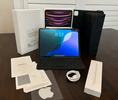 256GB 12.9” iPad Pro 3rd Gen Complete Apple Bundle!, View more