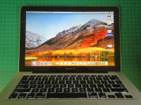 MacBook Pro (13-inch, Mid 2010) with 120 GB SSD + Power Adaptor