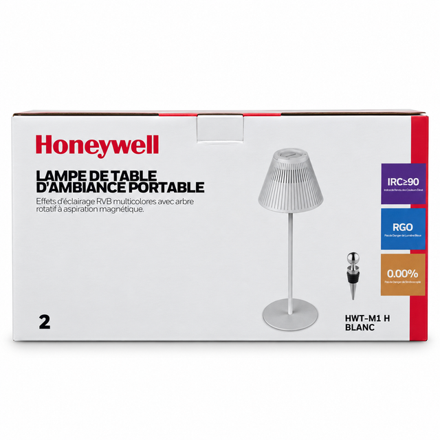 Honeywell HWT-M1 Cordless RGB Table Lamp – Touch Control – NEW in Indoor Lighting & Fans in Mississauga / Peel Region - Image 9