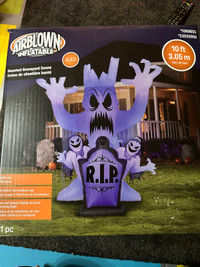 Giant 10ft Halloween Graveyard Inflatable