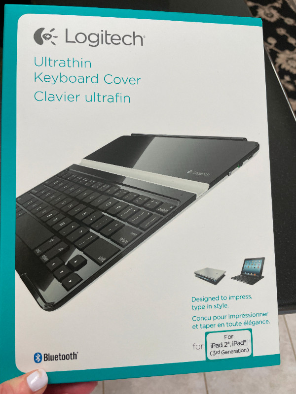 Logitech Ultrathin Keyboard Cover - iPad- New in Mice, Keyboards & Webcams in Markham / York Region - Image 3