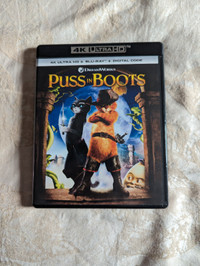 Puss In Boots 4K Blu-Ray