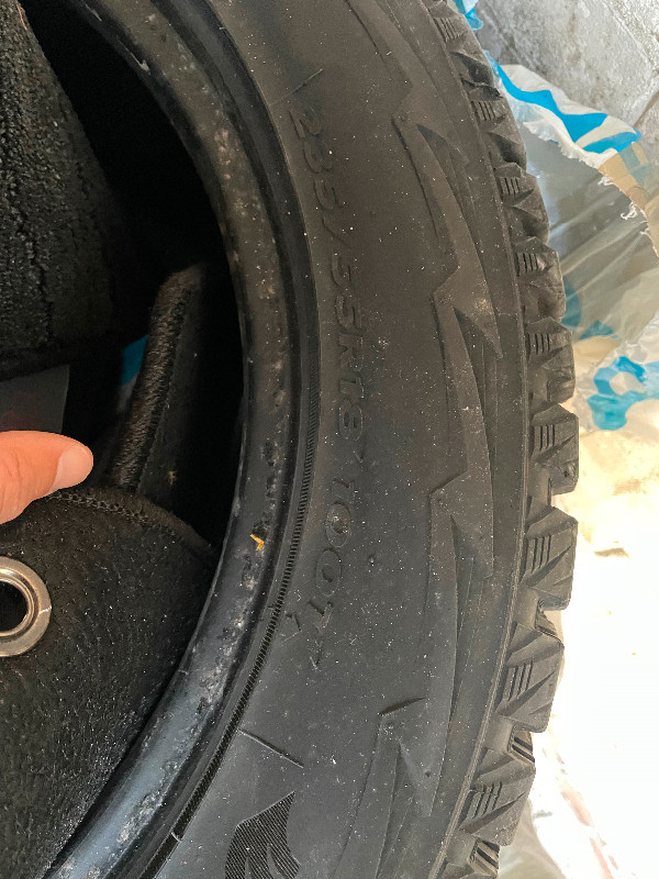 Hankook winter tires - 235/35/R18 - $50 each in Tires & Rims in Ottawa - Image 2