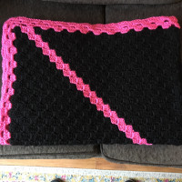 Black ‘n Pink Blanket