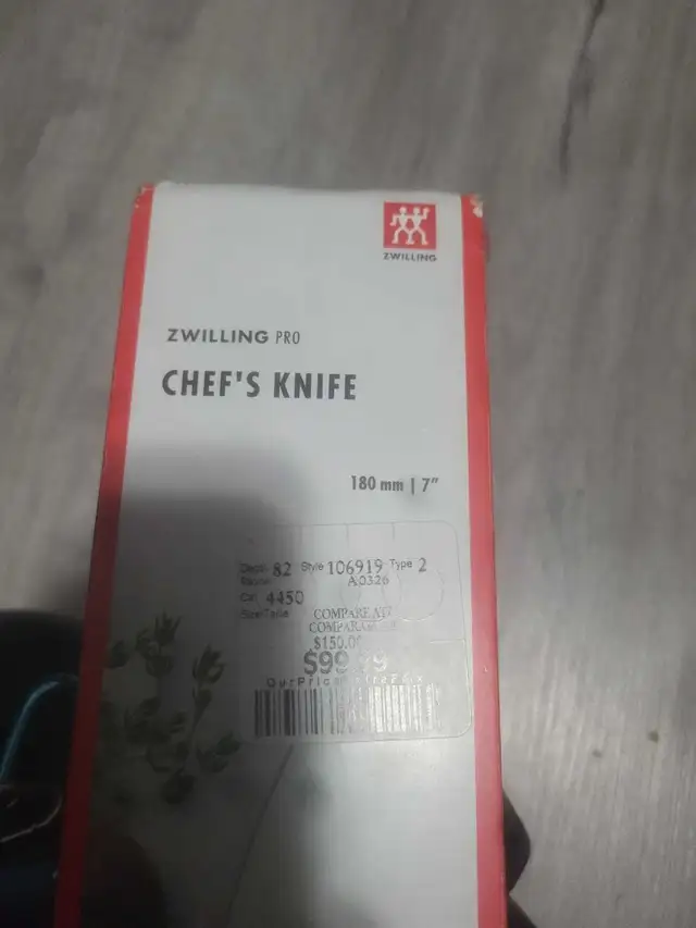 Zwilling Pro Chef's Knife422058412653957120