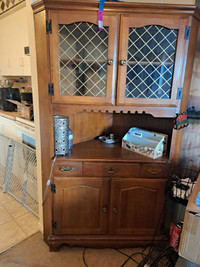 Corner Antique Cabinet