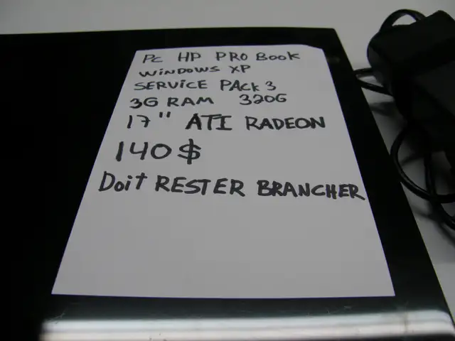 Ordinateur PC HP Pro Book 6450B i5 3G Ram 320G 17'' ATI Radeon + in Desktop Computers in Québec City - Image 11