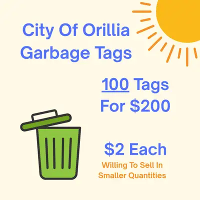 Valid - City Of Orillia Garbage Tags, View more