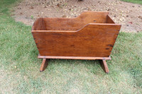 Old Antique Single Board Cradle