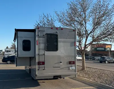 New , well almost 2024 Mercedes 24 Winnebago vita less than 8,000 klm diesel turbo 188 hp. Full slid...