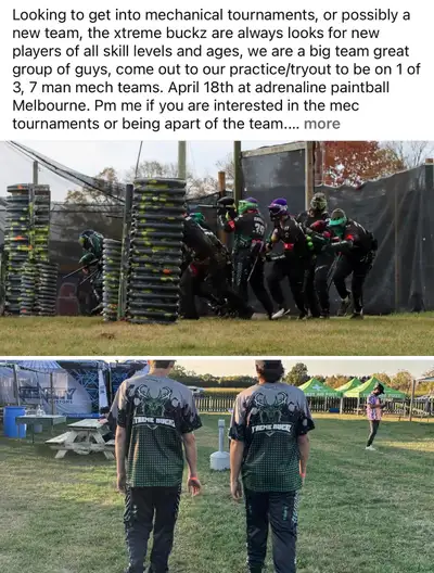 Shoot me a message if you are interested anyone is welcome brand new players to experienced all ages...