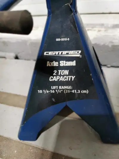 chandelles d'essieu en acier robuste certifiées, View more