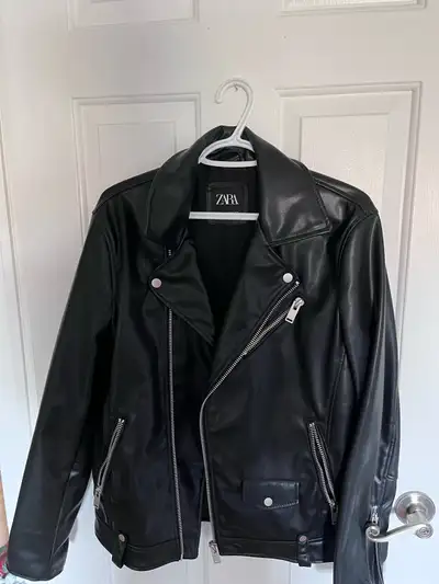 Zara Leather Jacket, View more