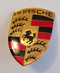 PORSCHE Hood Emblem Crest / Badge - 90155921020