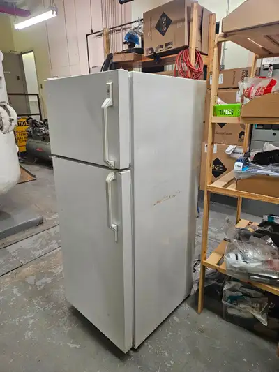 Small fridge., View more