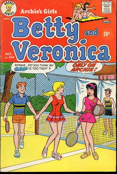Archie's Girls Betty and Veronica #214 - 7.5 Very Fine -, View more