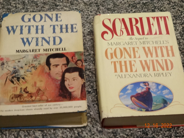 Gone with the Wind novel & sequel,Scarlett, Rhett Butlers People in Fiction in Kelowna