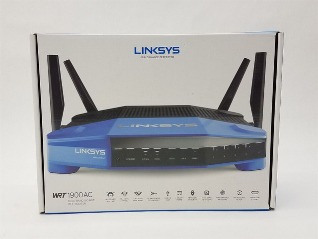 Linksys WRT1900AC Wi-Fi Gigabit Router in Networking in Bedford - Image 3