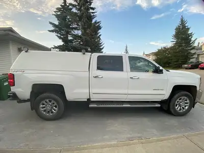 White canopy off a 2017 Chevy Silverado short box truck for sale . $ 4,000.00 OBO. Mint condition ,...