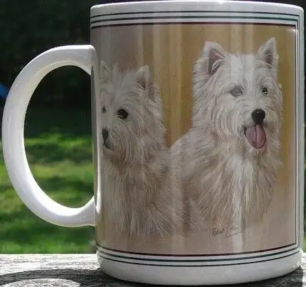 West Highland White Terrier mugs, Westie coffee mugs, westi mug in Other in Oakville / Halton Region - Image 2