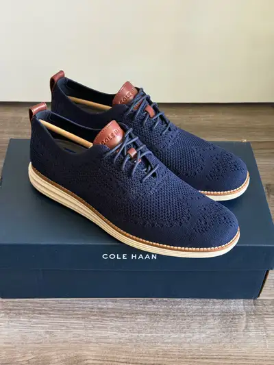 Cole Haan brand new men’s shoes US size 9 navy blue, View more