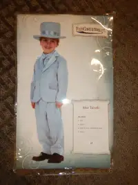 Dumb and Dumber Blue and Orange Toddler Tuxedo Suit Costumes