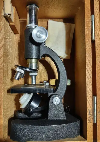 Tasco Deluxe Vintage Microscope., View more
