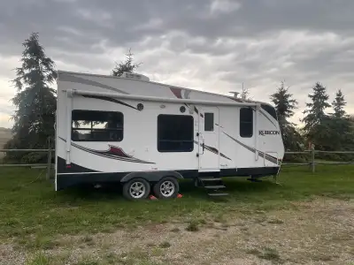 2011 Rubicon toy hauler trailer, new hot water tank, ready to use. Pls text 403 nine nine four 2030.