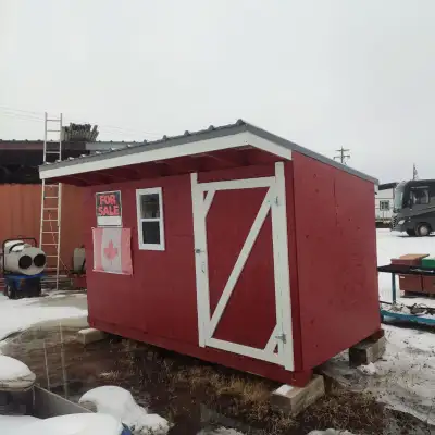 Small garden sheds Dimensions: 12' x 5.5' Window: 28" x 17,5" Our website: https://www.shirgor.ca