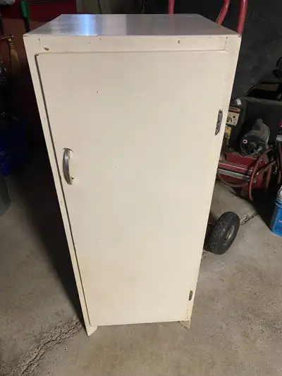 Old Wooden Storage Cabinet/4 Shelves, View more