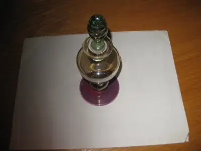 VINTAGE PARFUMEUSE DE PARFUM IRISÉE KROSNO DE POLOGNE, View more