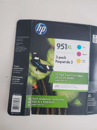 HP 951XL 3 pack ink Cartridges 