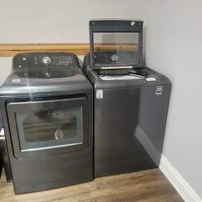 GE Washer and Dryer, View more
