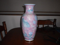 Vase - Pink, Blue and White