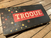 Jeu Troque Troke another exciting Scrabble Selchow Righter 1956