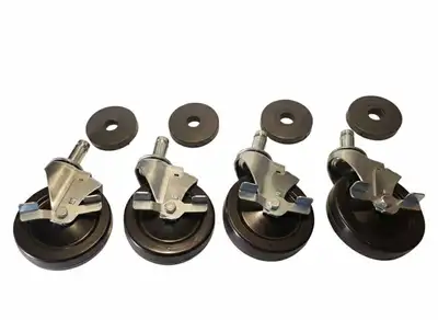 Metro 5MB Swivel Casters with Brakes & Bumpers (NEW), View more