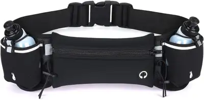 Running Belt with 2 Water Bottles 175ML For Both Men & Women, View more