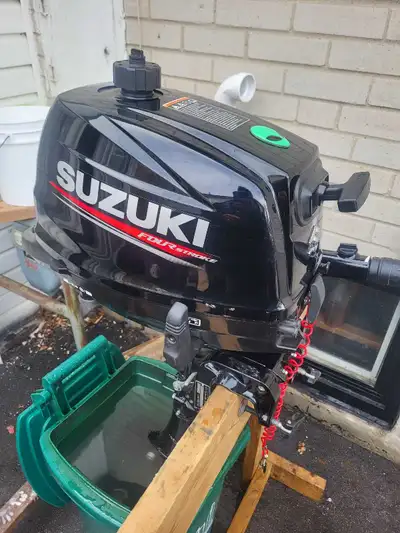 I am selling a Suzuki 6hp Outboard Motor. This is a four-stroke engine that is in mint condition, pe...