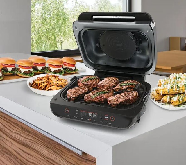 400 Ninja Foodi Smart grill selling for 250 Microwaves & Cookers