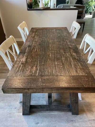 Dining table with chairs for sale, View more