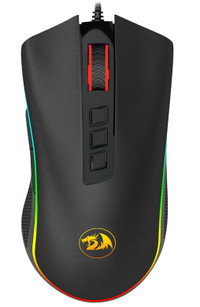 Optical Gaming Mouse,  RGB, Black Redragon M711 Cobra