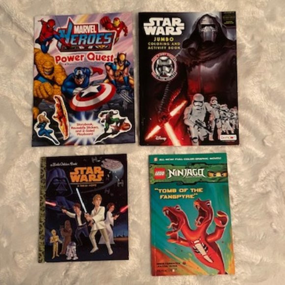 Marvel Sticker Book (new), Star Wars, Lego Book in Children & Young Adult in Thunder Bay