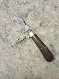 Vintage Holley Mfg Co pocket knife 2 blades