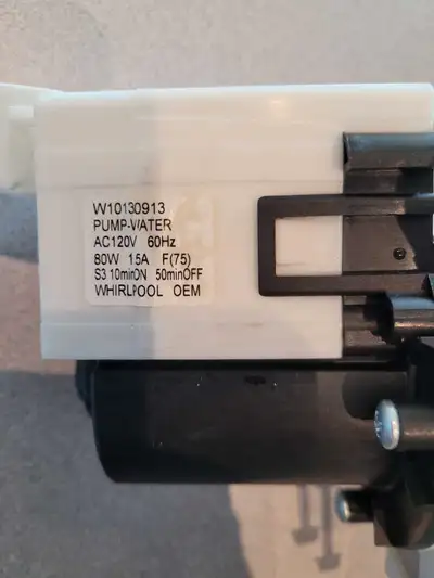 Drain pump Whirlpool Duet, View more