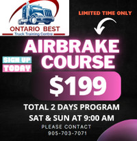 AIRBRAKE COURSE // COME & JOIN US!! FOR SAT & SUN CLASS