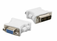 DVI - I (single connector) to VGA Cable Adapter, M/F