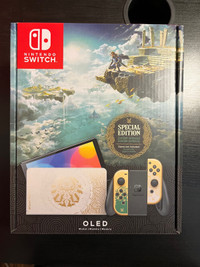 SPECIAL EDITION NINTENDO SWITCH OLED - the legend of zelda